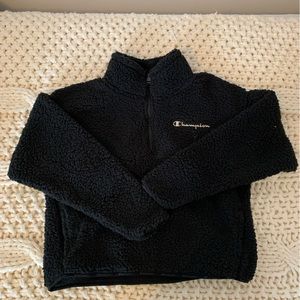 BRAND NEW champion fleece quarter zip